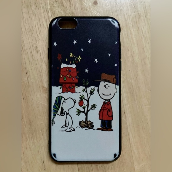 Charlie Brown & Snoopy Christmas iPhone 6/6s Case - Picture 1 of 4